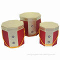 Cardboard Boxes with rope to carry, bright color, used for gifts, gift sets packaging and storage